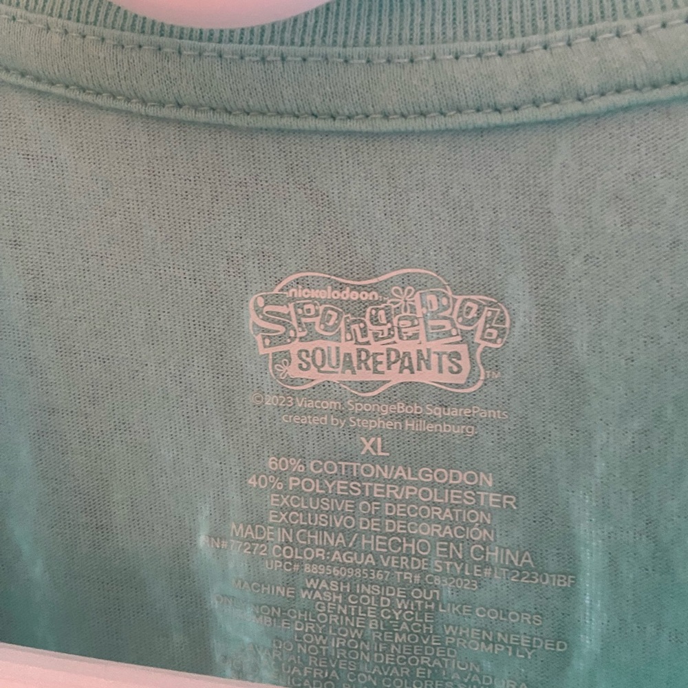 Nickelodeon SpongeBob & Patrick Bikini Bottom Bash T-Shirt - Light Green - Picture 5 of 6